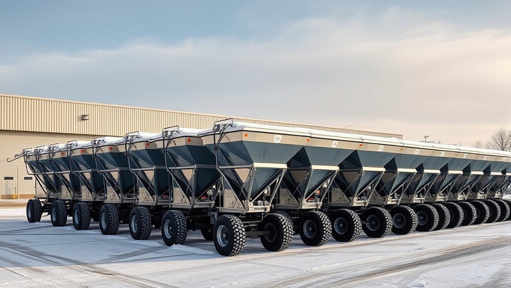 top bulk salt spreaders