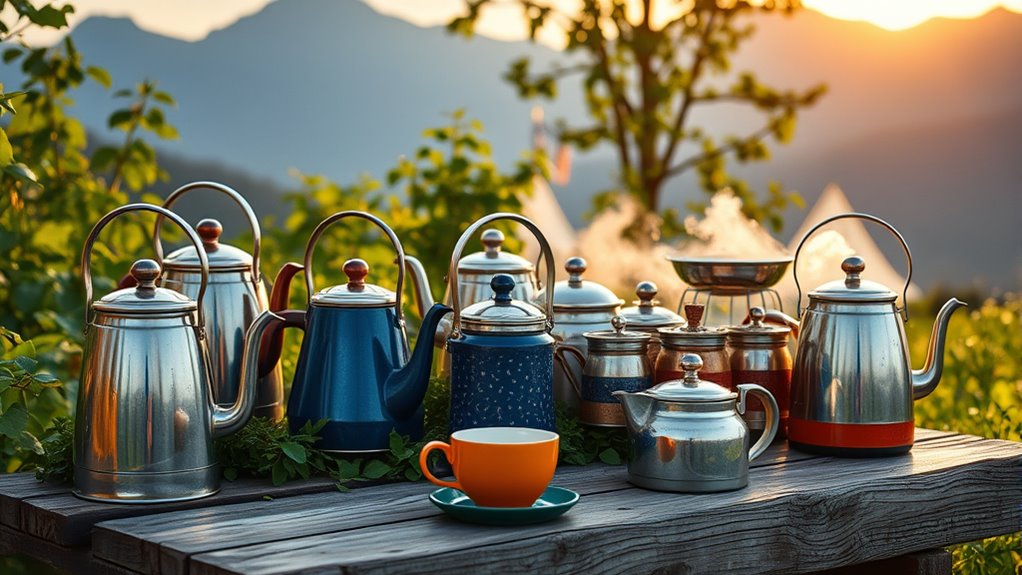 top camp tea kettles