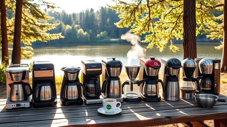 top camper trailer coffee makers
