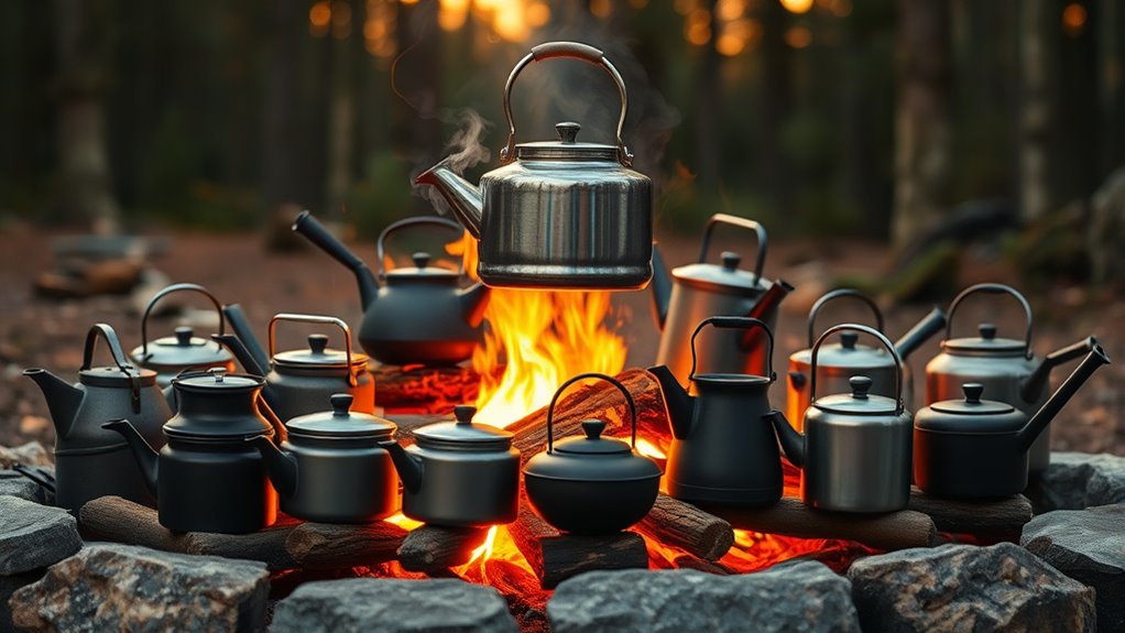top campfire kettle selections