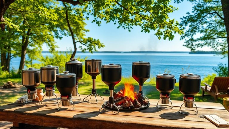 top camping charcoal stoves