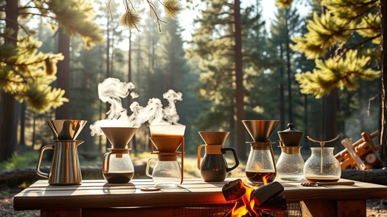 top camping pour over brewers