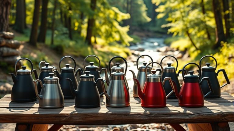 top camping tea kettles
