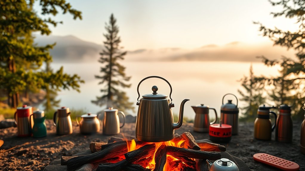 top camping tea kettles