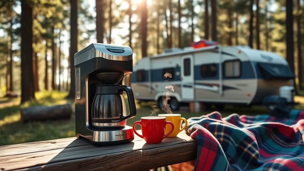 top camping trailer coffee makers