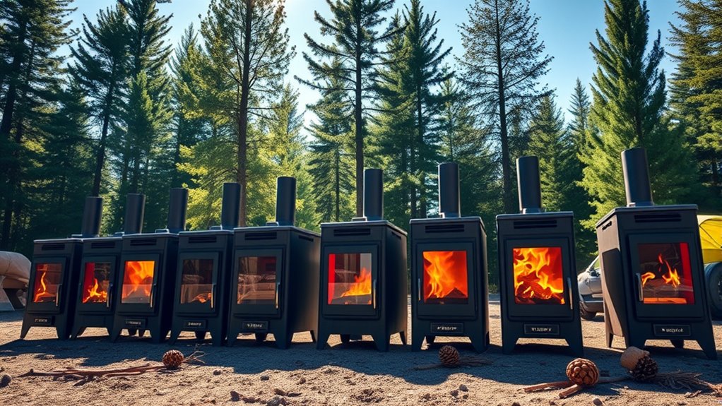 top camping wood stoves