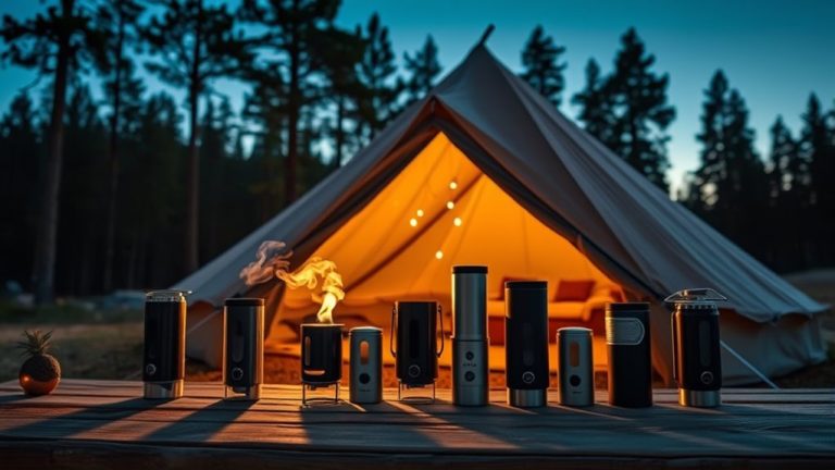 top canvas tent stoves