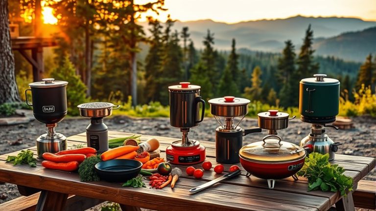 top car camping stoves