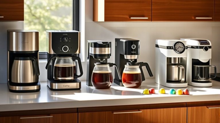 top carafe pod coffee makers