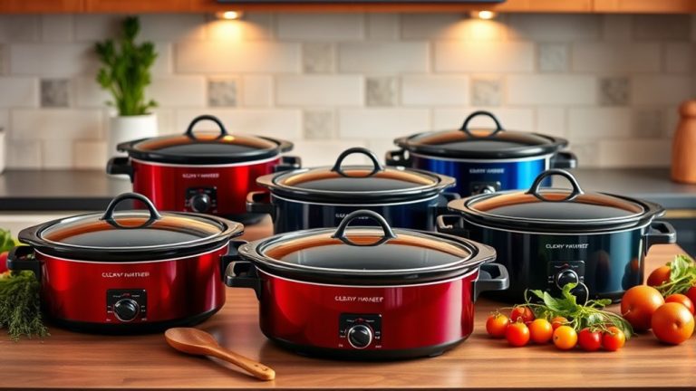 top casserole slow cookers