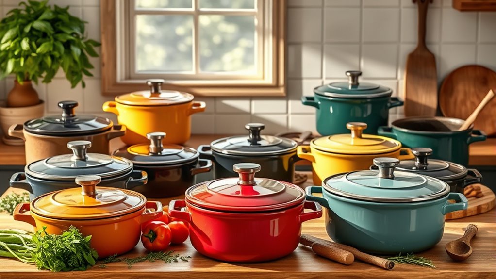 top cast iron slow cookers