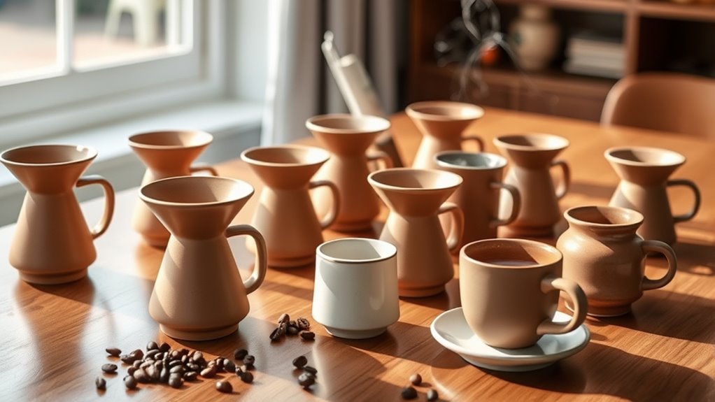 top ceramic pour over coffee makers