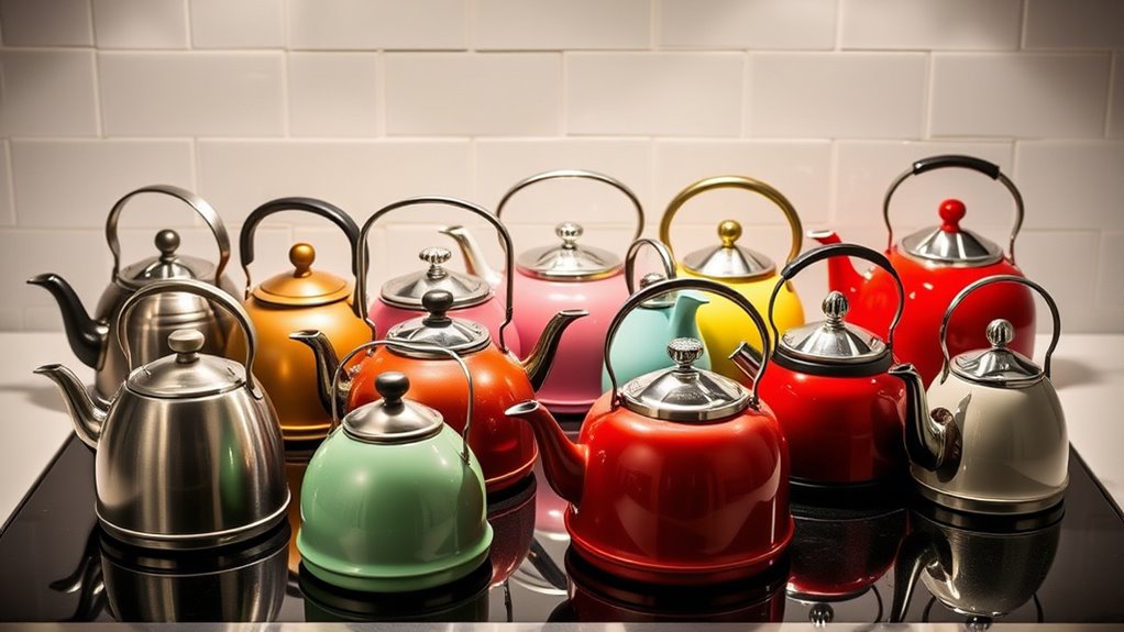 top ceramic stove kettles