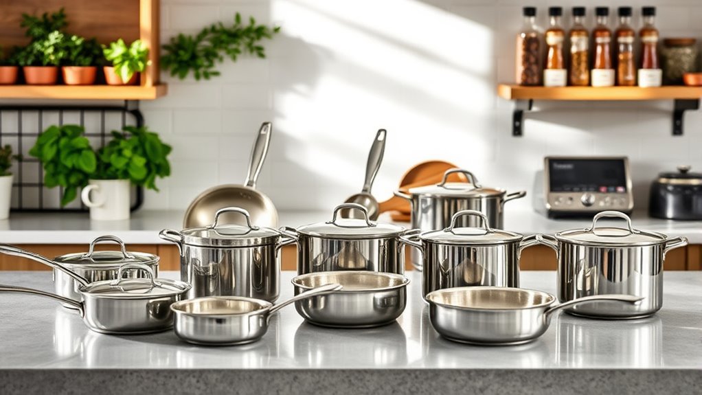 top chef approved stainless pans