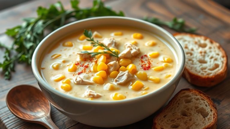top chicken corn chowder
