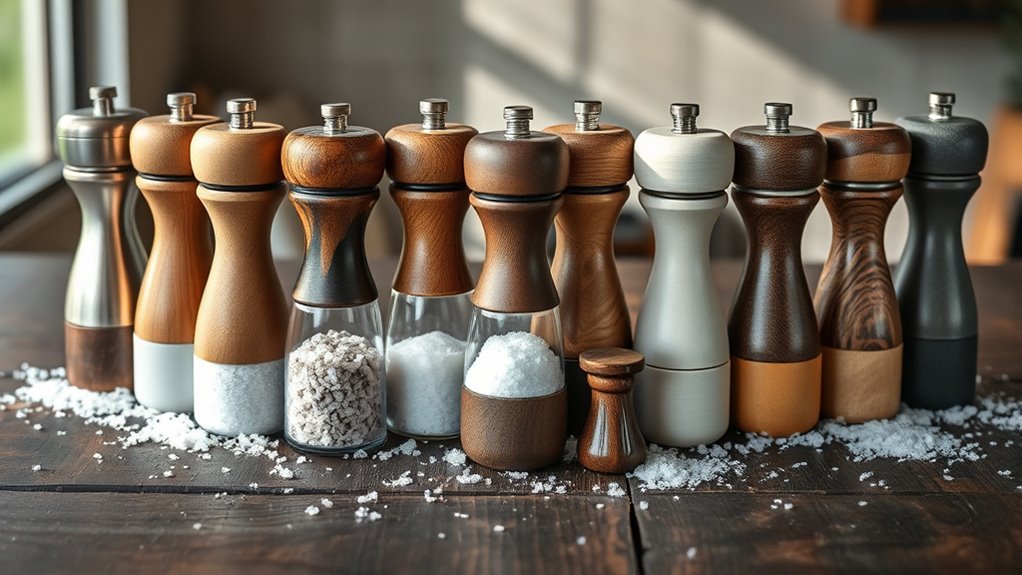 top coarse salt grinders