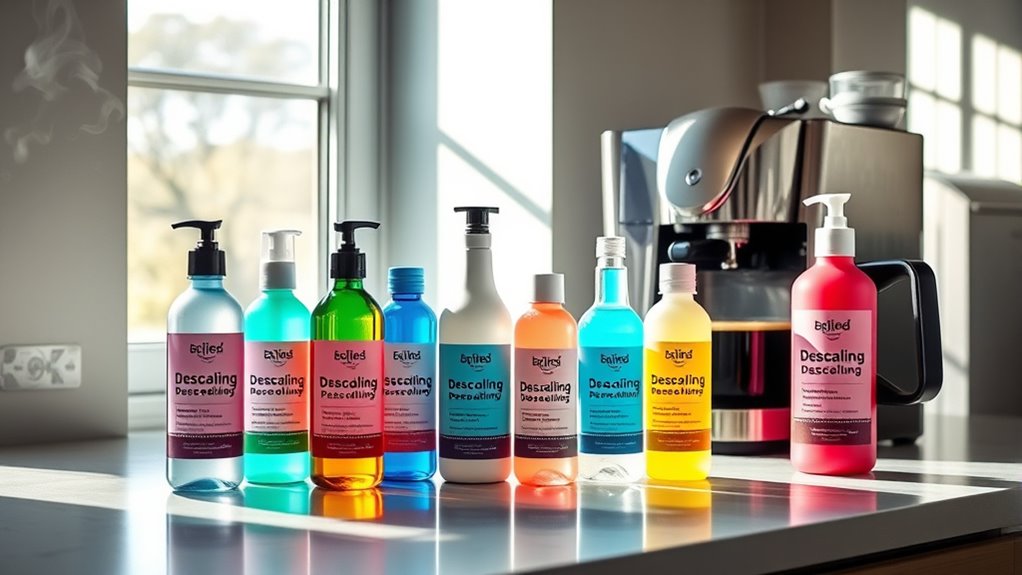 top coffee maker descalers