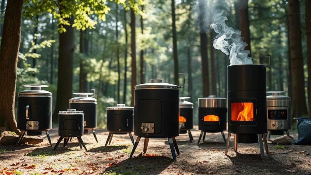 top collapsible wood stoves
