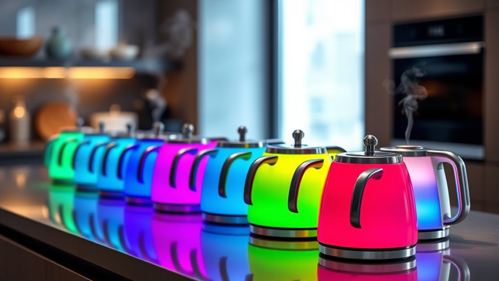 top colour changing kettles