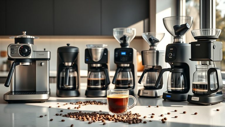 top conical burr coffee makers