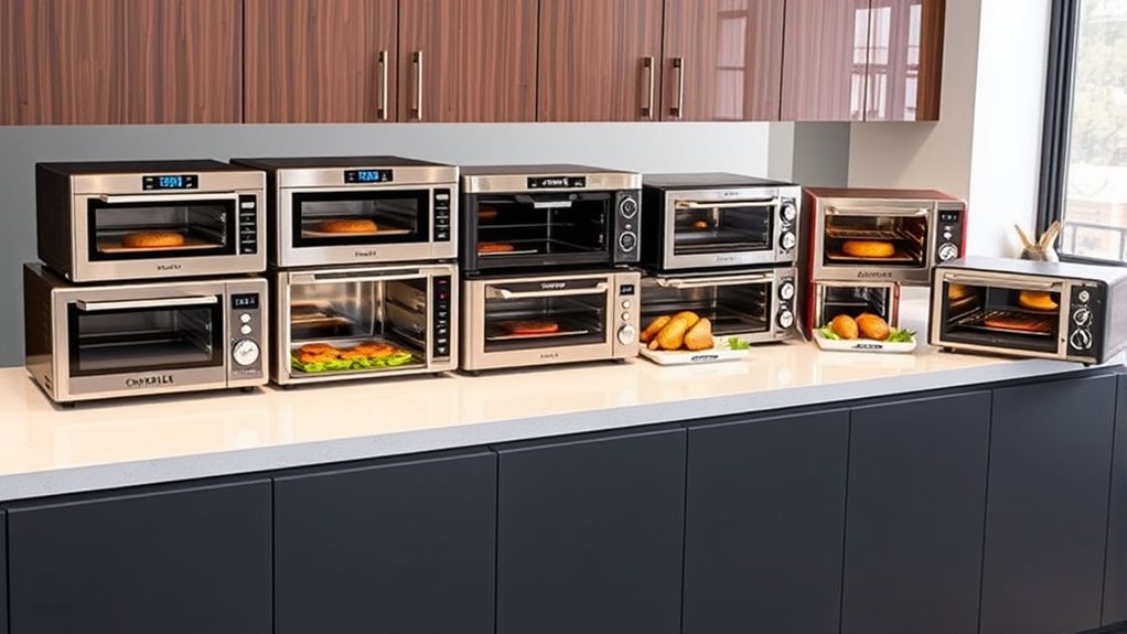 top convection rotisserie ovens