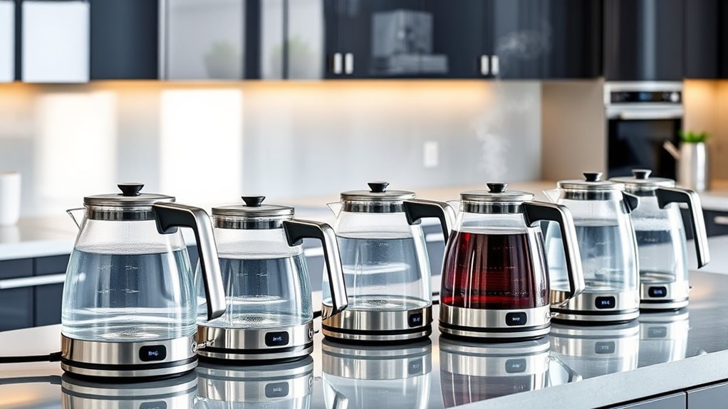 top cordless glass kettles