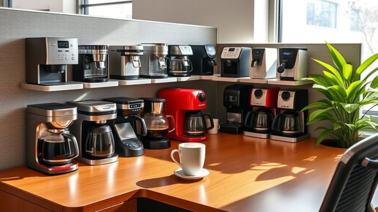 top cubicle coffee makers