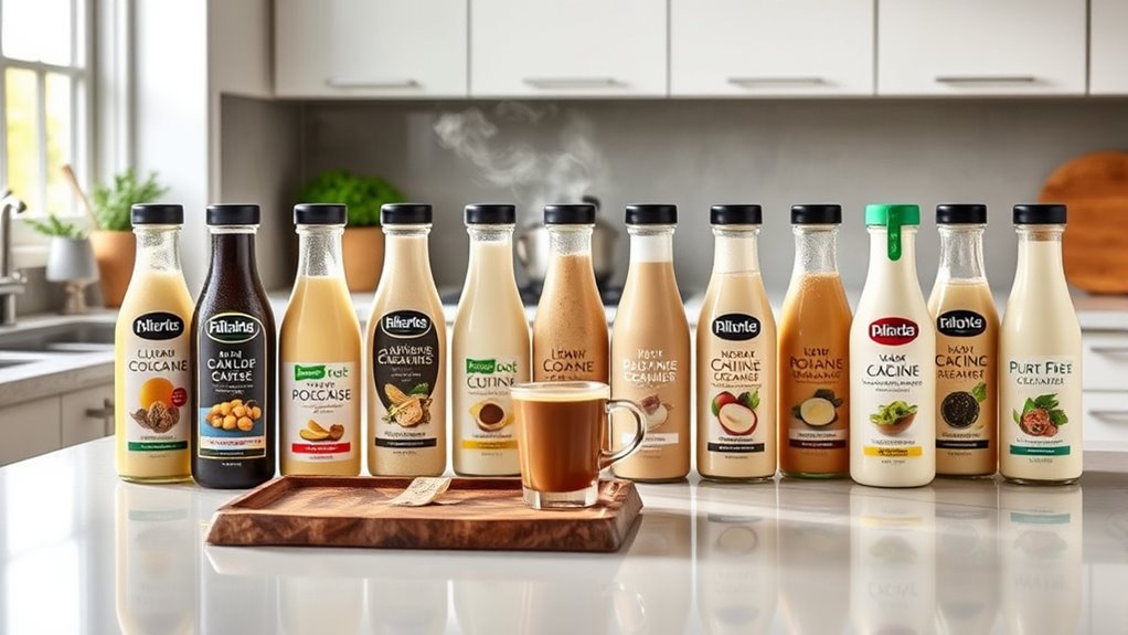 top dairy free coffee creamers