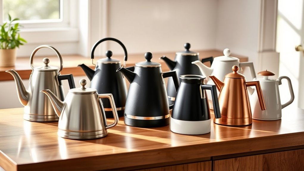 top designer tea kettles