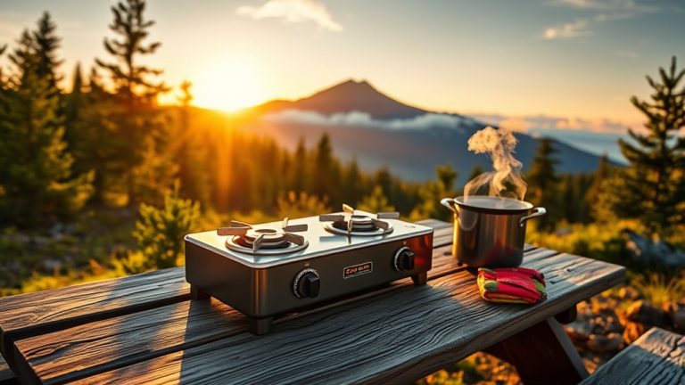 top double burner camp stoves