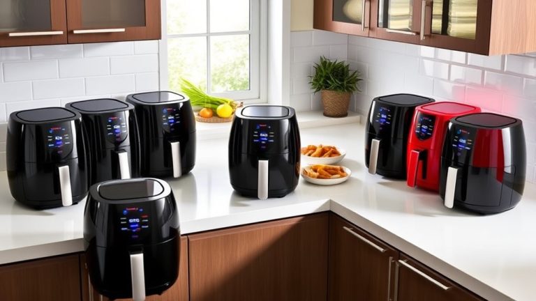 top double door air fryers