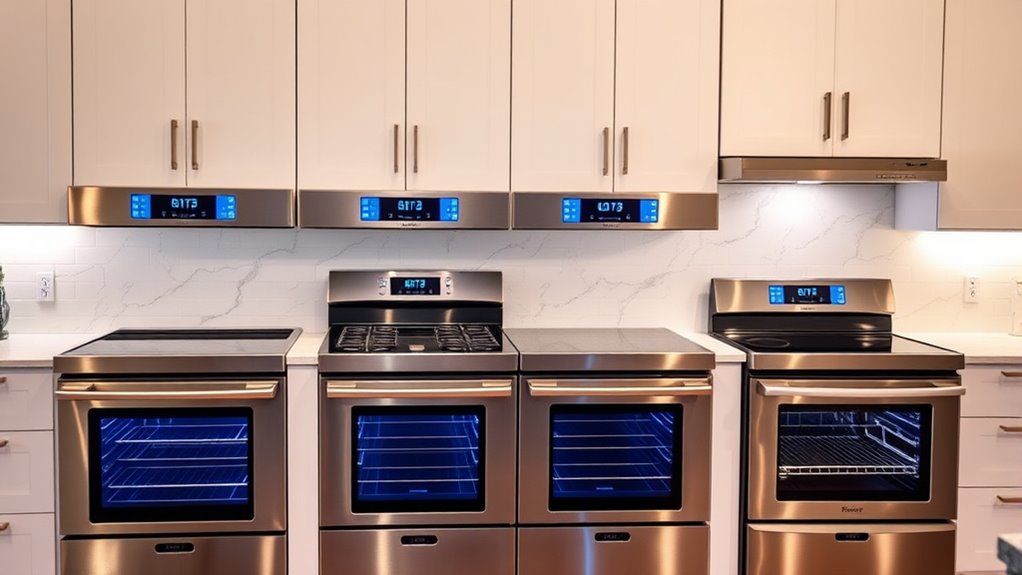 top double oven air fryers