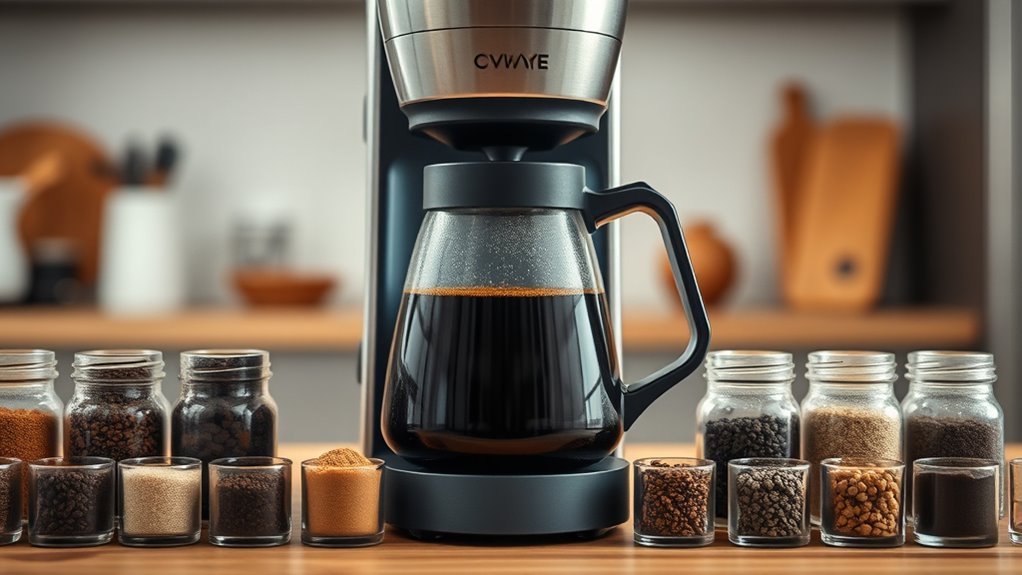 top drip coffee grinds