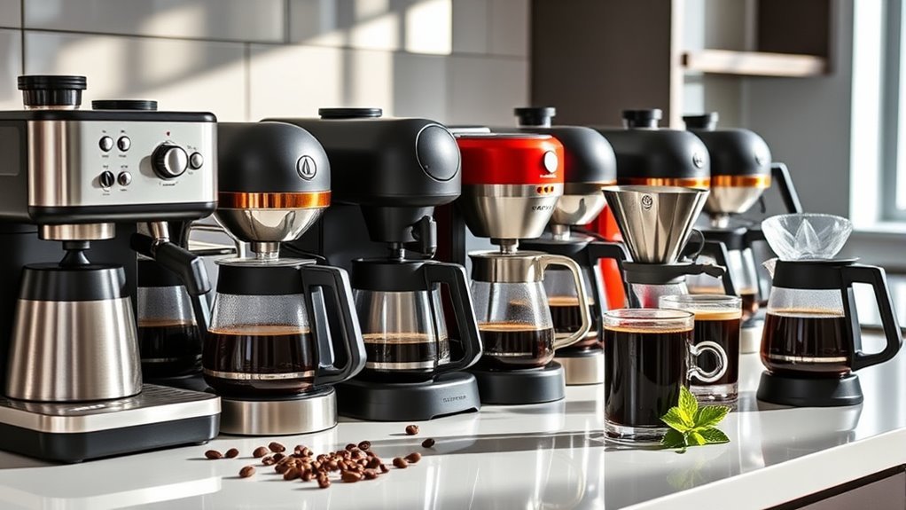 top drip coffee makers
