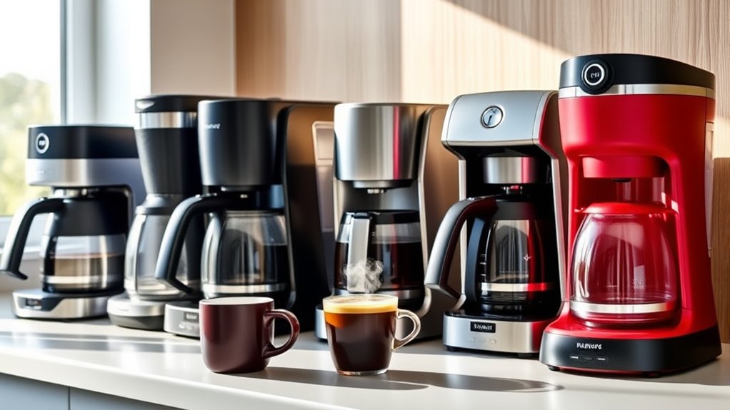top drip coffee makers