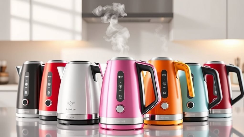 top easy clean electric kettles