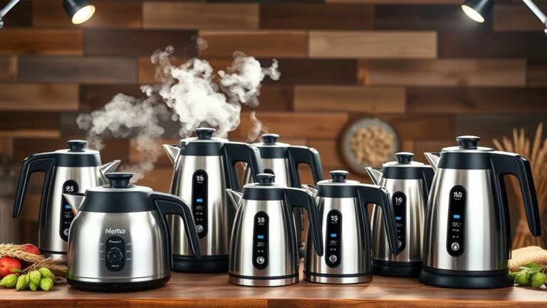 top electric brewing kettles