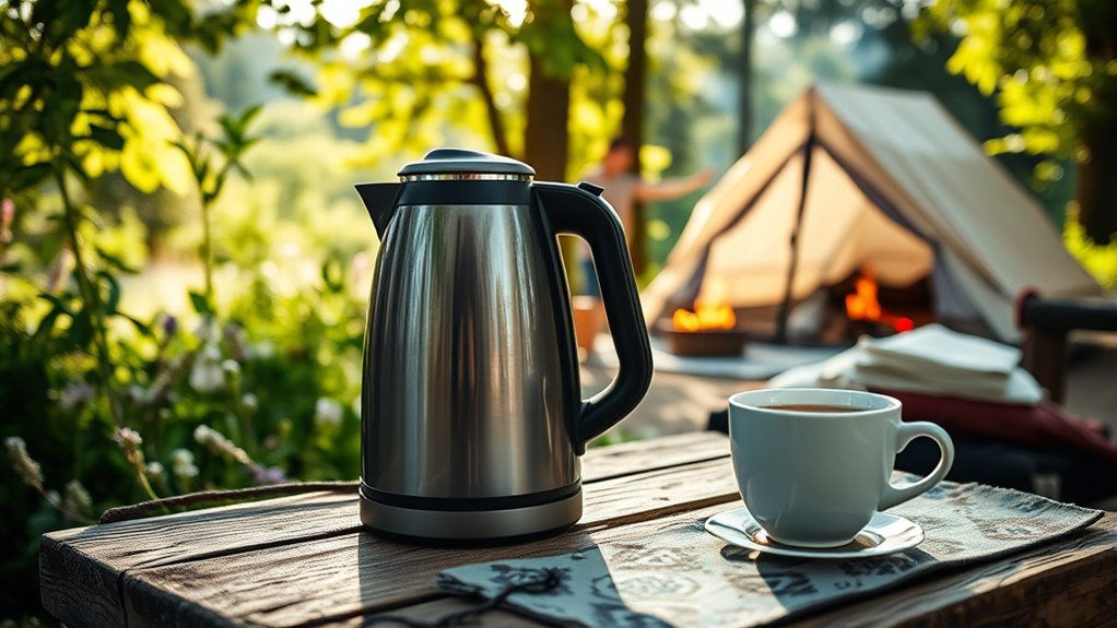 top electric camping kettles