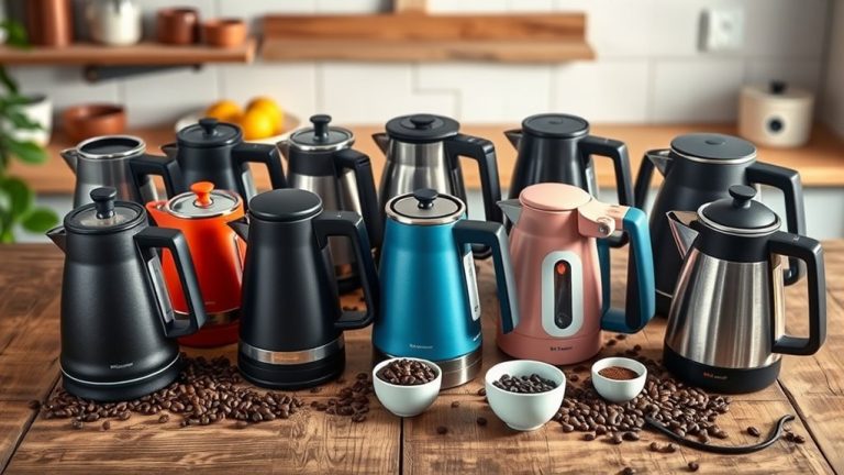 top electric coffee kettles