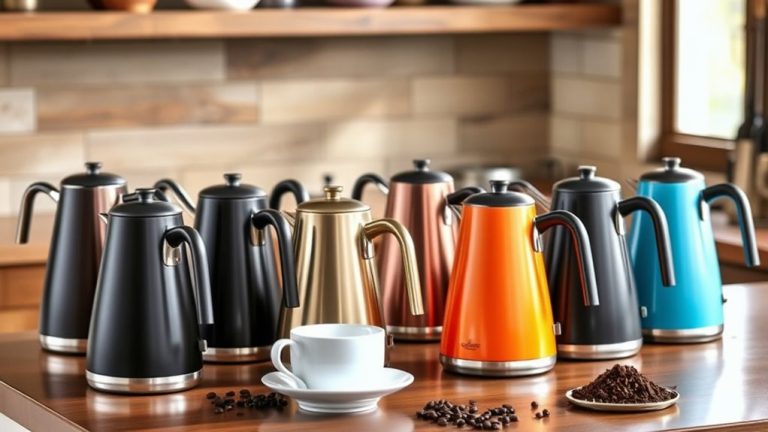 top electric gooseneck kettles