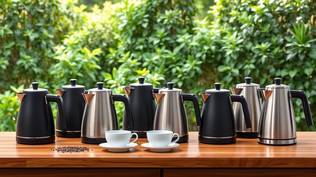 top electric gooseneck kettles