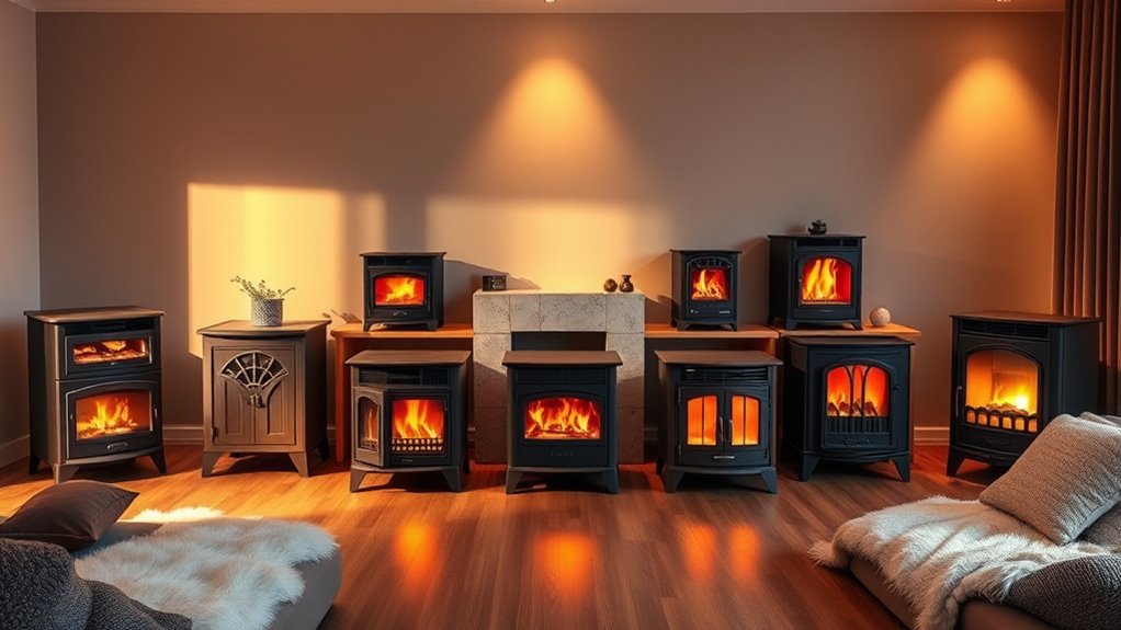 top electric heating stoves