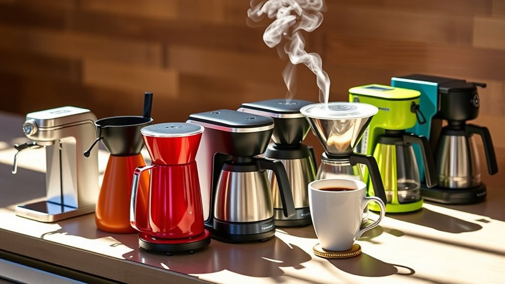 top electric pour over brewers