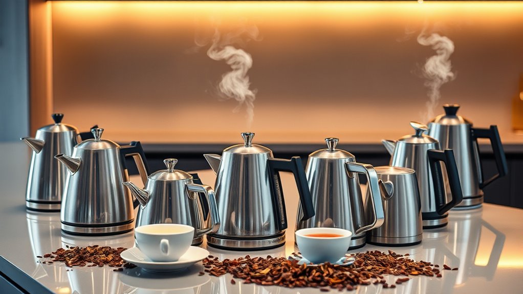 top electric tea kettles