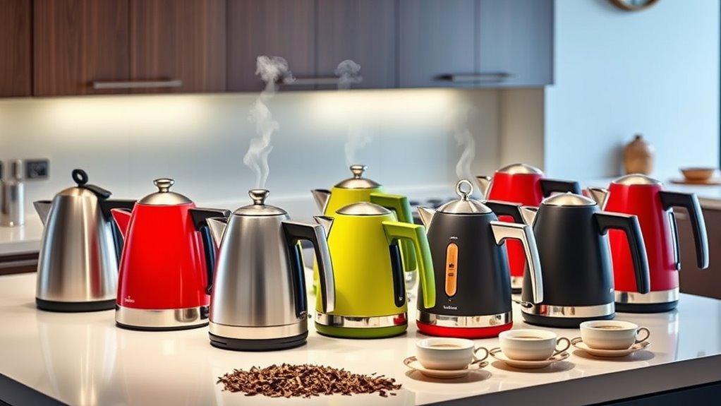 top electric tea kettles