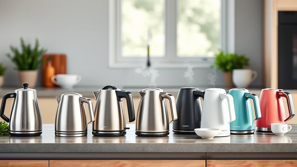 top electric tea kettles