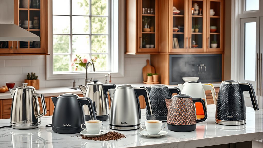 top electric tea kettles