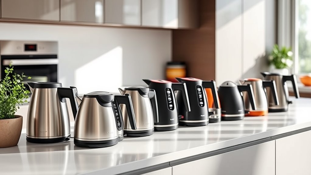 top electric tea kettles