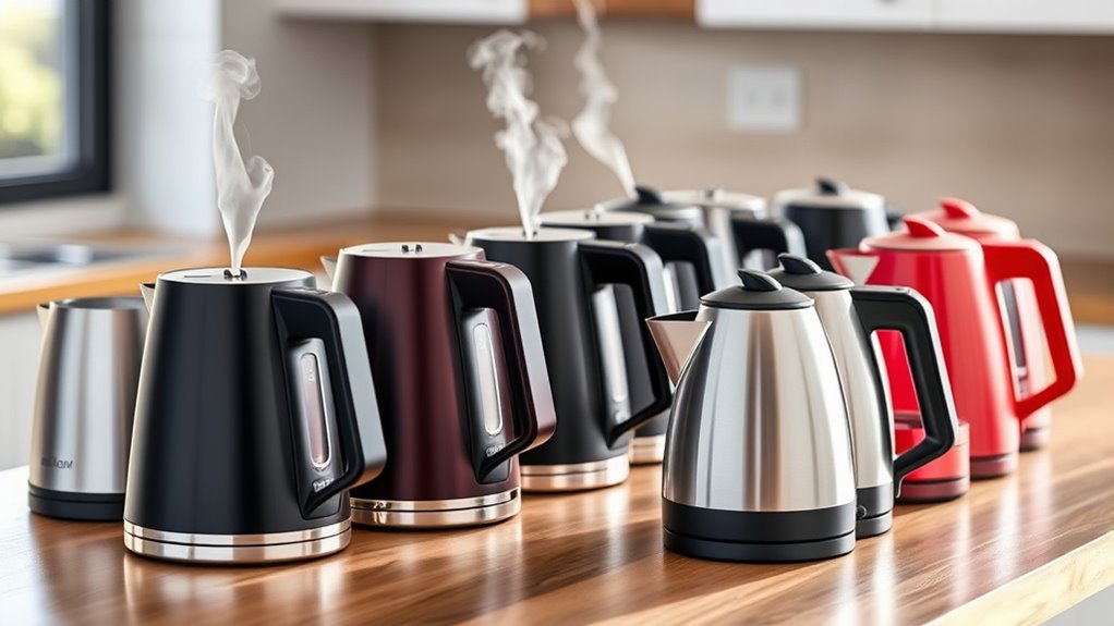 top electric tea kettles
