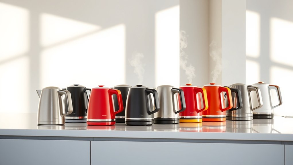 top electric water kettles